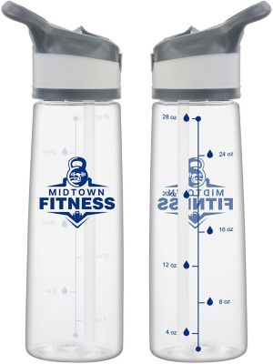 Healthcare: Hydrate Tritan Bottle W Measurement 28 oz