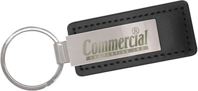 Construction: Leatherette Keychain