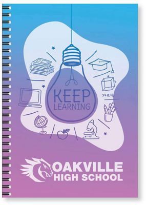Education: Full Colour Custom 5.5X8.5 Notebook