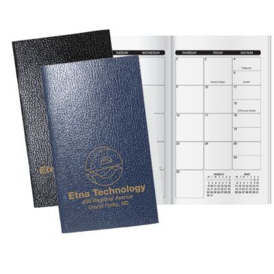 Pocket Planner: Leatherette Monthly