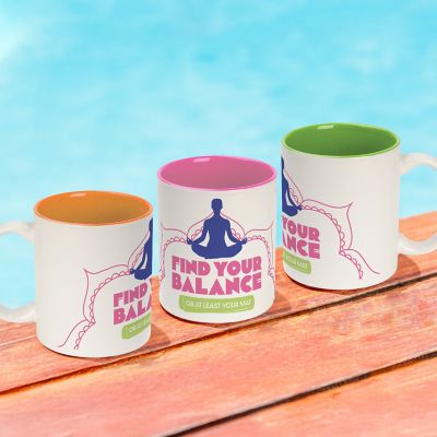 Promo on Demand: POD Accent Mug Full Color 11 oz