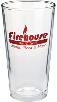 Glass Tumblers: Pint Glass Tumbler 16 oz