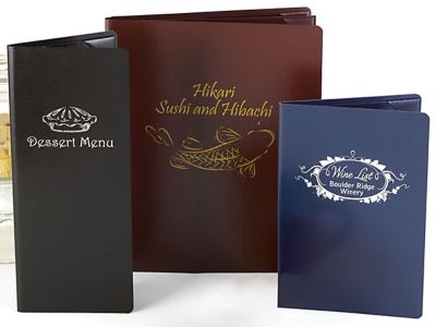 Ad Specialties: Leatherette Cover-Single View 5.5 x 8.5"