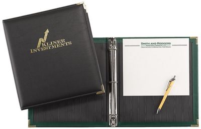 Ad Specialties: .5" Padded&Stitched Binder 11X8.5"