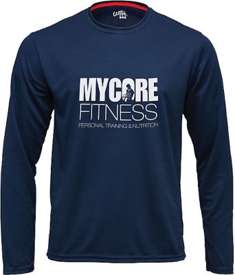 Healthcare: Screen Printed Long Sleeve Performance T-Shirt