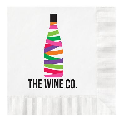 Full Colour Solutions: Full Colour Beverage Napkin-Coined
