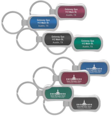 Ad Specialties: Avner Curve Keychain