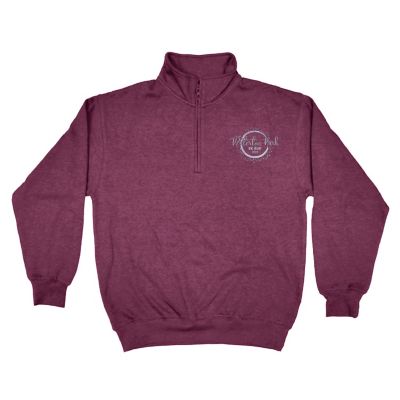 Apparel: Adult 1/4 Zip Fleece Pullover - Embroidered