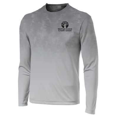 Screen Printed T-Shirts: Performance Tee - Fade With UPF 50