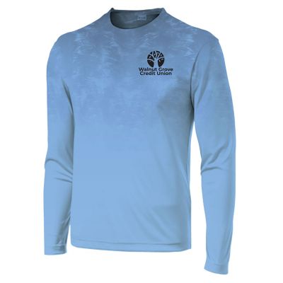 Screen Printed Apparel: Performance Tee - Fade With UPF 50