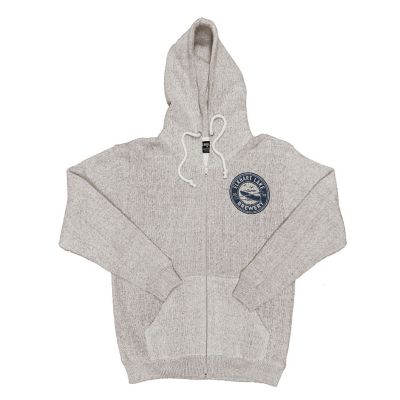 Screen Printed Apparel: Nantucket Adult Full Zip Hoodie - Screen Print
