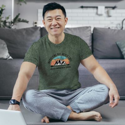 Promo on Demand: POD Acid Washed Short Sleeve T-Shirt - Full Color