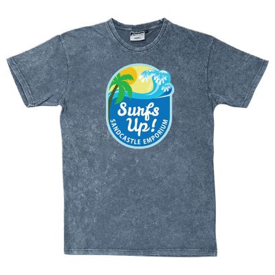 Promo on Demand: POD Acid Washed Short Sleeve T-Shirt - Full Color