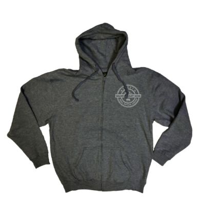 Apparel: Adult Fleece Full Zip Hoodie-Screen