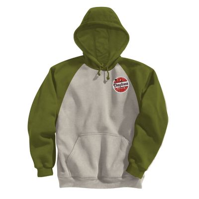 Apparel: Adult Fleece Colorblock Baseball Hoodie - Emb
