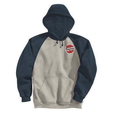 Apparel: Adult Fleece Colorblock Baseball Hoodie - Emb