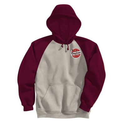 Apparel: Adult Fleece Colorblock Baseball Hoodie - Emb