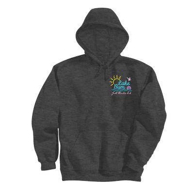 Apparel: Adult Vintage Heather Hoodie - Embroidered