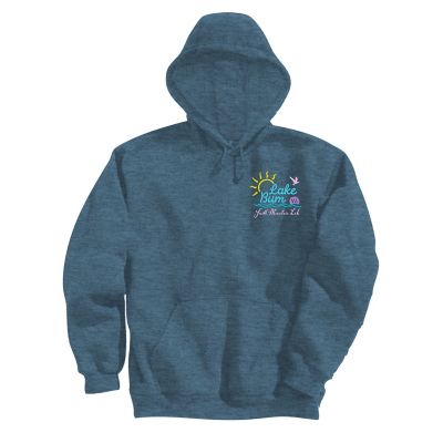 Apparel: Adult Vintage Heather Hoodie - Embroidered