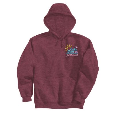 Apparel: Adult Vintage Heather Hoodie - Embroidered