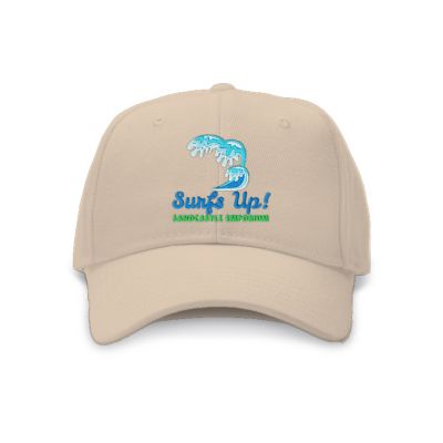 Apparel: 100% Cotton Hat - Embroidered