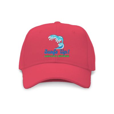 Apparel: 100% Cotton Hat - Embroidered