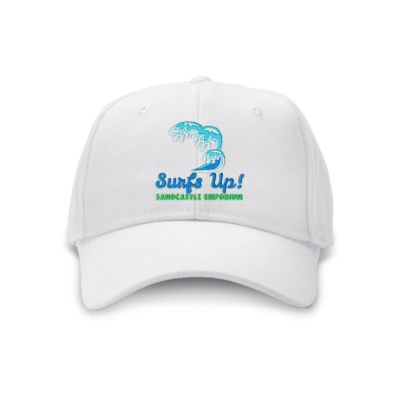 Apparel: 100% Cotton Hat - Embroidered