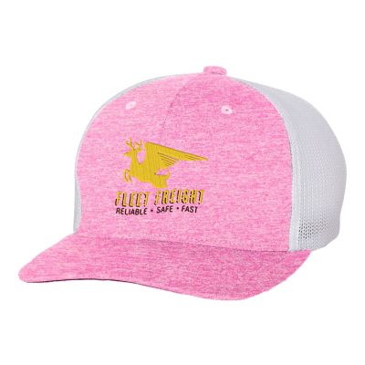Apparel: Comic Trucker Hat With Mesh - Embroidered