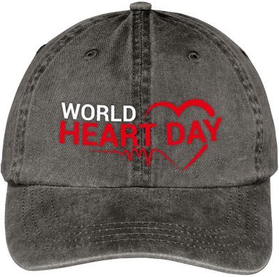 Heart Health Month: Pigment Dye Hat - Embroidered