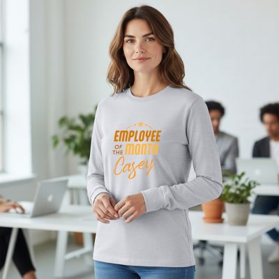 Promo on Demand: POD Gildan Cotton Longsleeve T-Shirt Fullcolor DTG