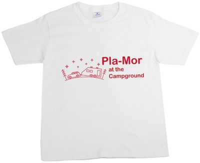 Screen Printed Apparel: Screen Printed Youth 100% Cotton White T-Shirt