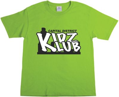 Apparel: Screen Printed Youth 100% Cotton Colored T-Shirt