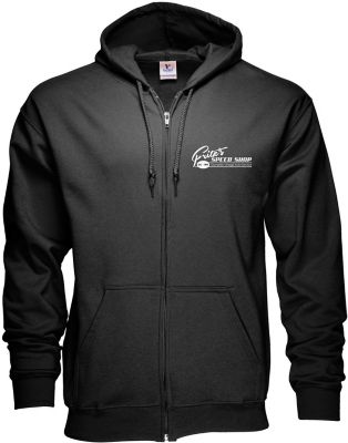 Screen Printed Apparel: Zippered Hoodie - Screen Print
