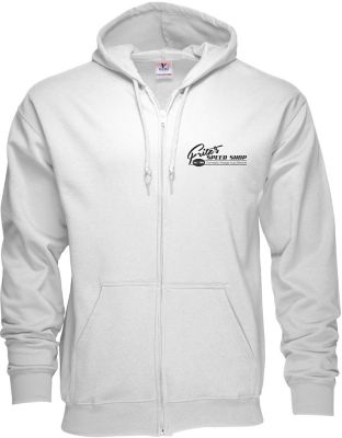 Screen Printed Apparel: Zippered Hoodie - Screen Print