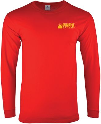Health & Wellness: Long Sleeve Shirt Screen Print