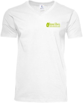 Apparel: Men's Cotton V-Neck T-Shirt