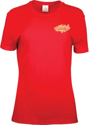 Screen Printed Apparel: Screen Printed Ladies 100% Cotton Colored T-Shirt