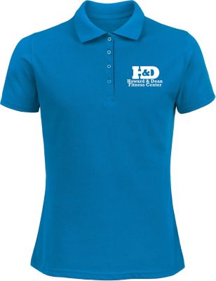 Apparel: Screen Printed Ladies 50/50 Polo Shirt