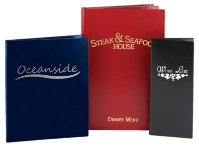 Presentation Collection: Leathergrain Cover-Single View 5.5 x 8.5"