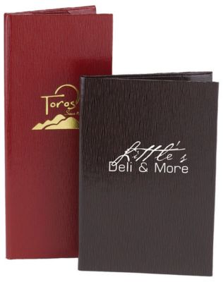Menus: Pellaq Cover-Single View 5.5 x 8.5"